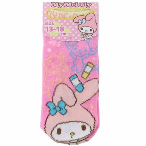 Jay's Planning  三丽鸥联名限定 卡通儿童袜子 My Melody 美乐蒂 13-18cm 1双